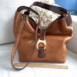 🤎🧡Dooney & Bourke Florentine Leather Crossbody Bag